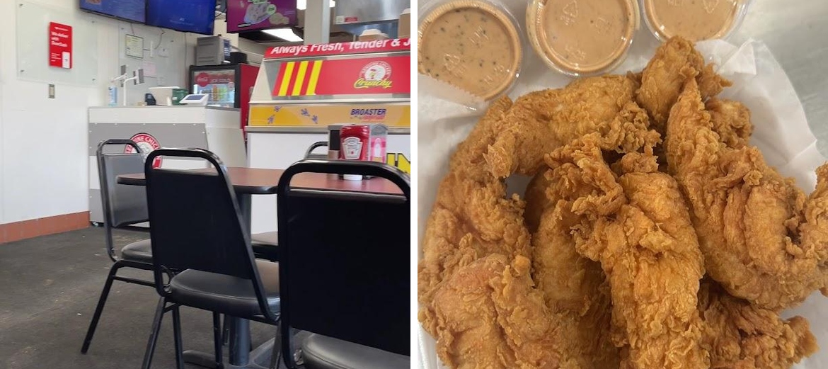 Crunchy Chicken Menu