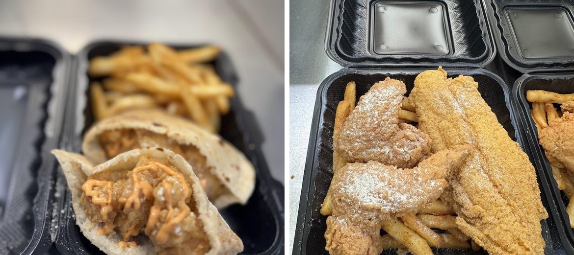 Crunchy Chicken Menu