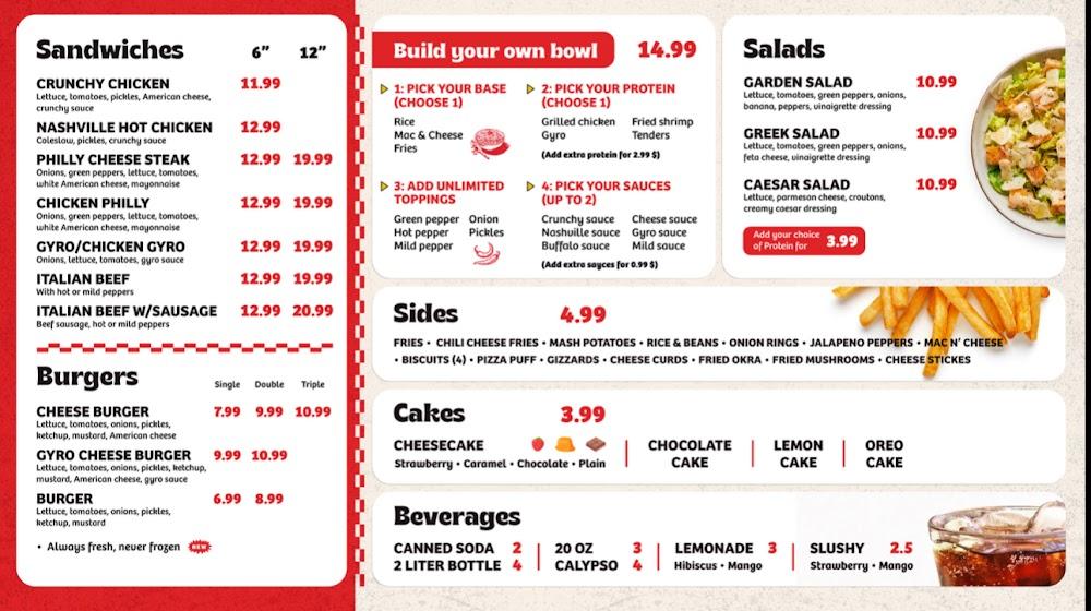 Crunchy Chicken Menu image 1